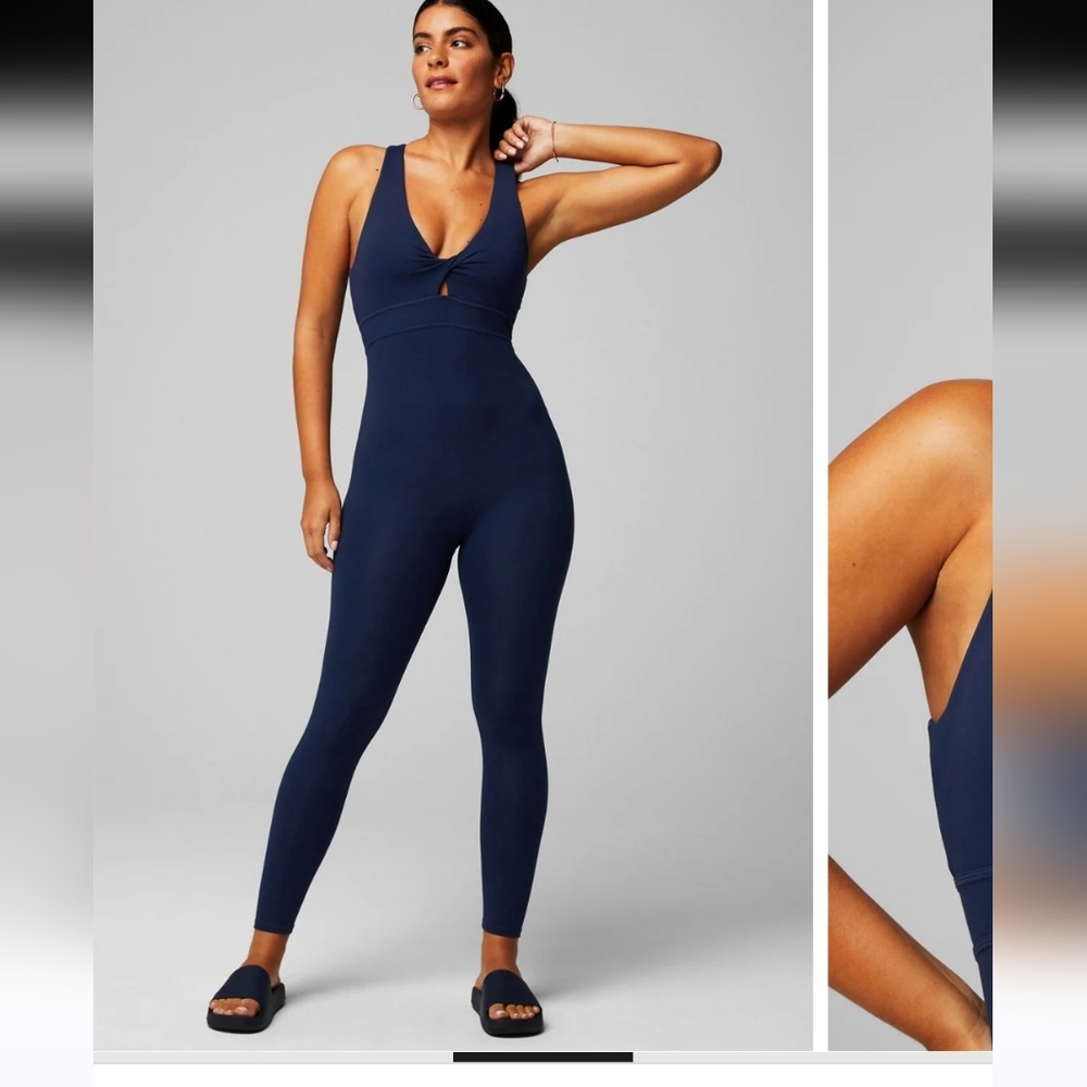 Fabletics Navy Jumpsuit